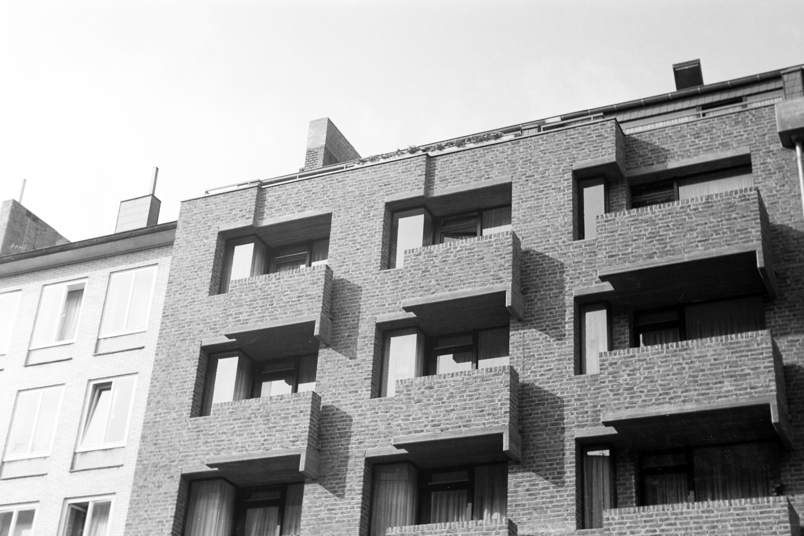 1969, Szathmáry Géza dr., modern architecture, Fortepan #211706