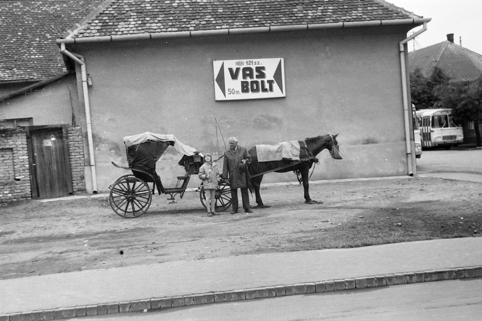 Hungary, Kecskemét, Korona utca, jobbra a Csányi utca., 1976, Szathmáry Géza dr., Best of, Fortepan #211719