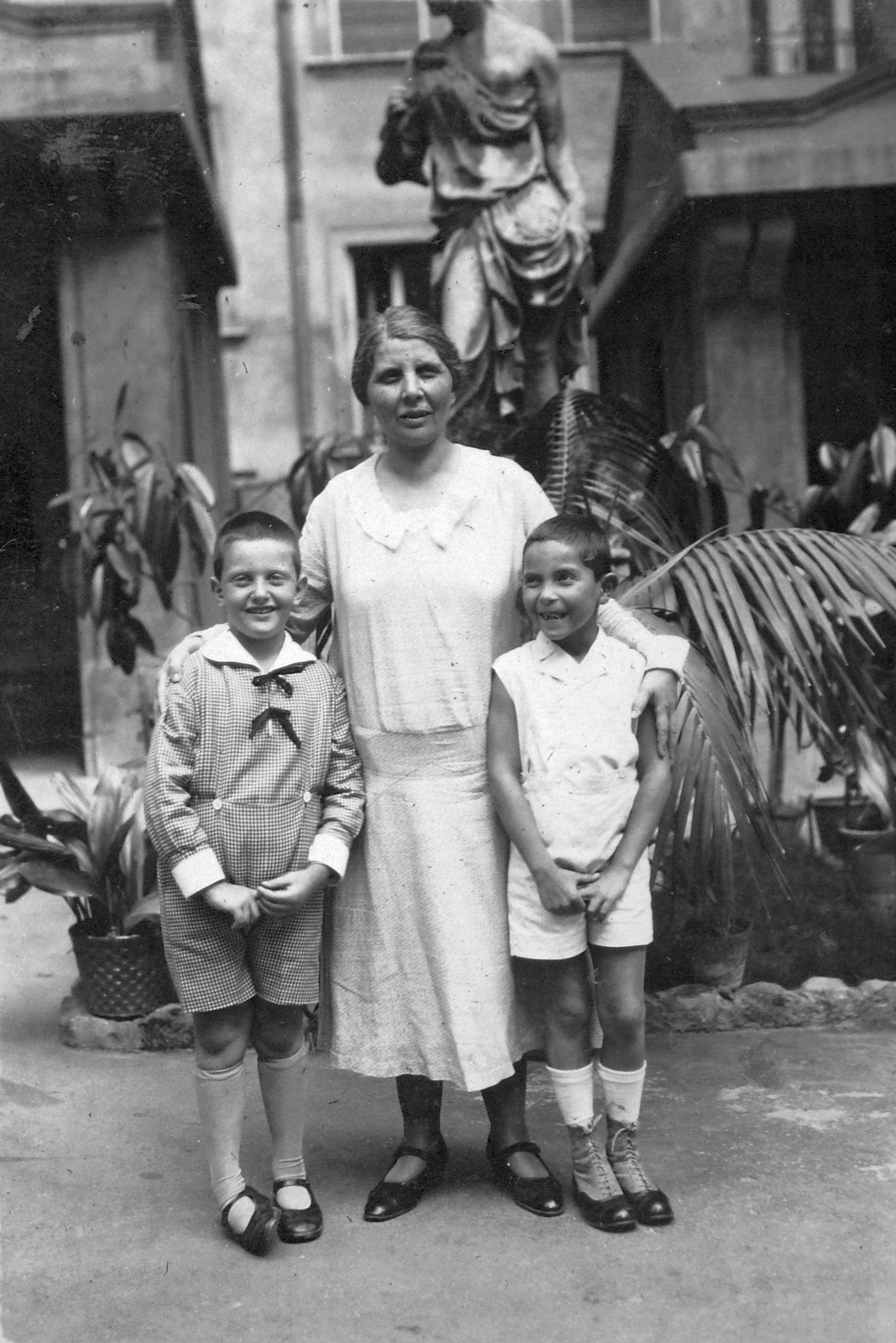 Hungary, Budapest II., Keleti Károly utca 15., 1928, Del Medico Imre, sculpture, Budapest, nude figure, Fortepan #21176