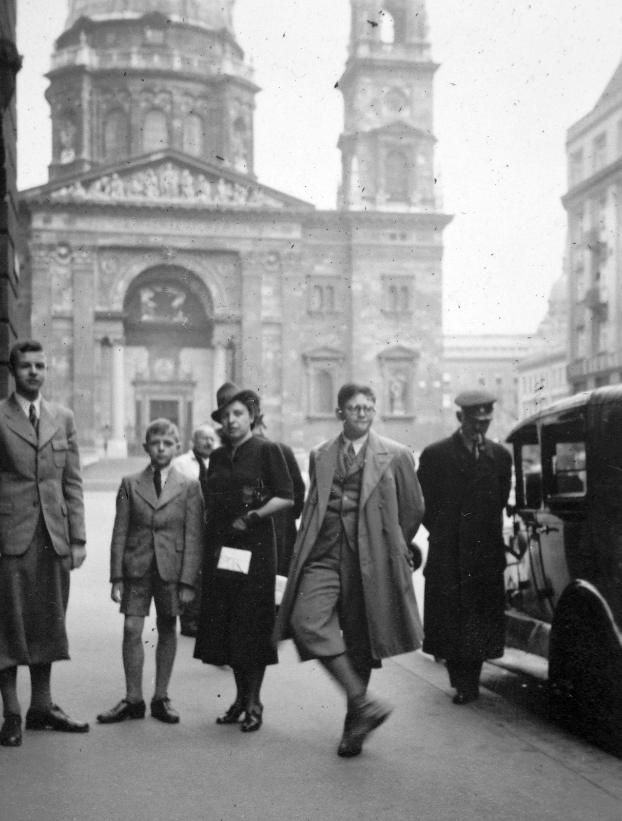 Magyarország, Budapest V., Szent István tér, Szent István-bazilika (Ybl Miklós, 1906.), 1938, Del Medico Imre, Bazilika, neoreneszánsz, Ybl Miklós-terv, katolikus, Hild József-terv, Budapest, Fortepan #21186