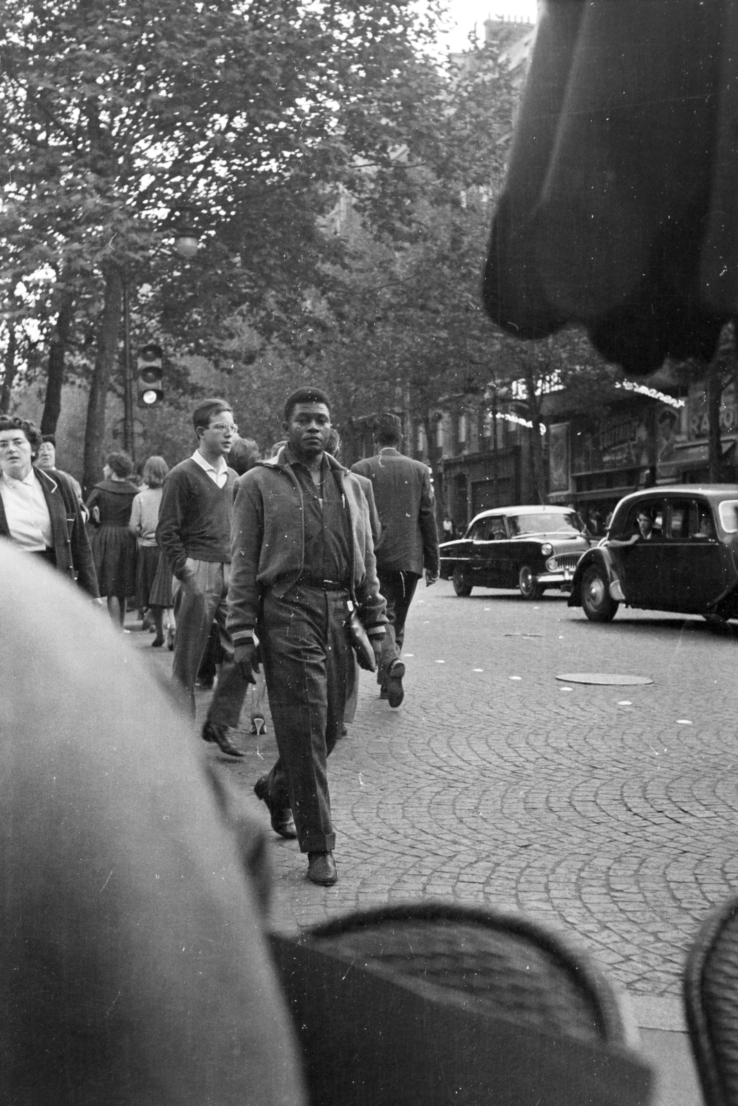 1960, Aradi Péter, Szenczi Mária, man, african-american, Fortepan #212056