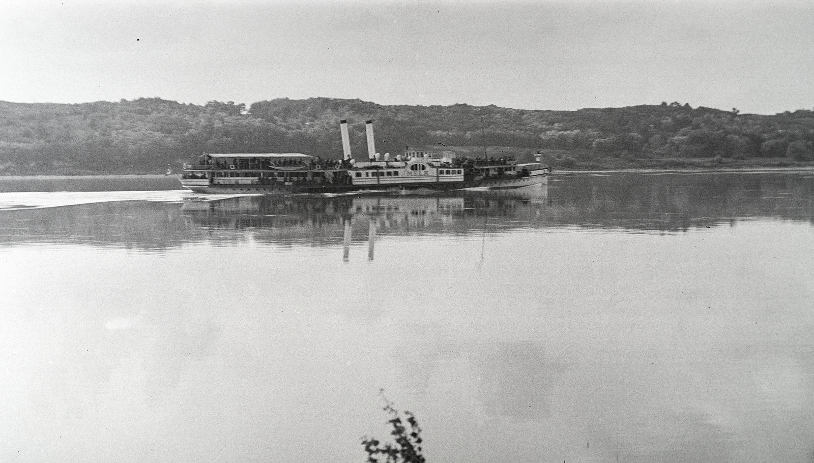 1942, Adelhardt Márta, steamboat, Melk/Sophie ship, Fortepan #212301