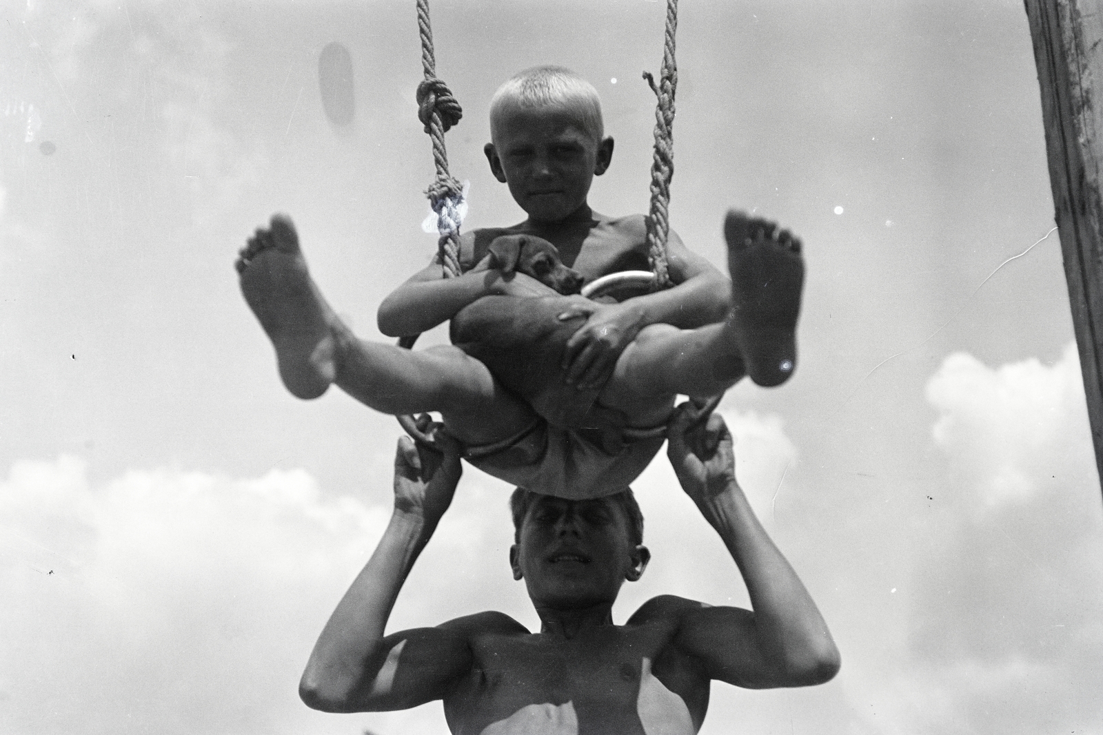 1935, Adelhardt Márta, dog, swing, Best of, feat, Fortepan #212380