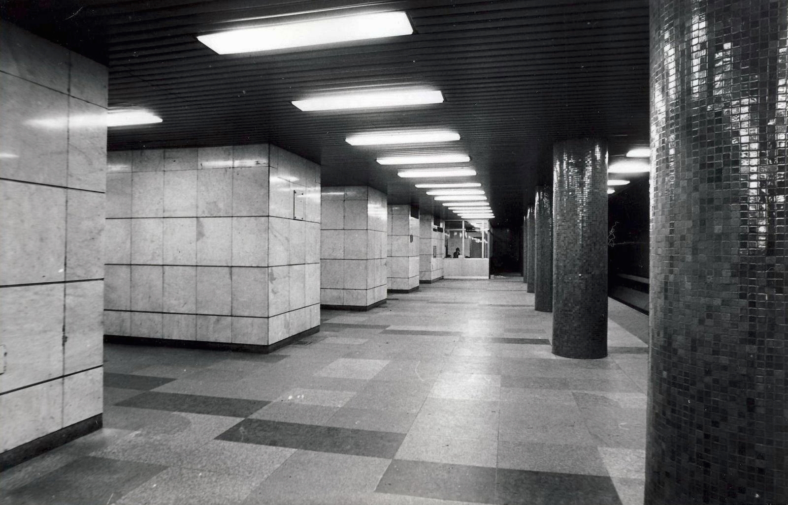 Hungary, Budapest, a metró Astoria állomása., 1974, Fortepan/Album057, subway station, Fortepan #212457
