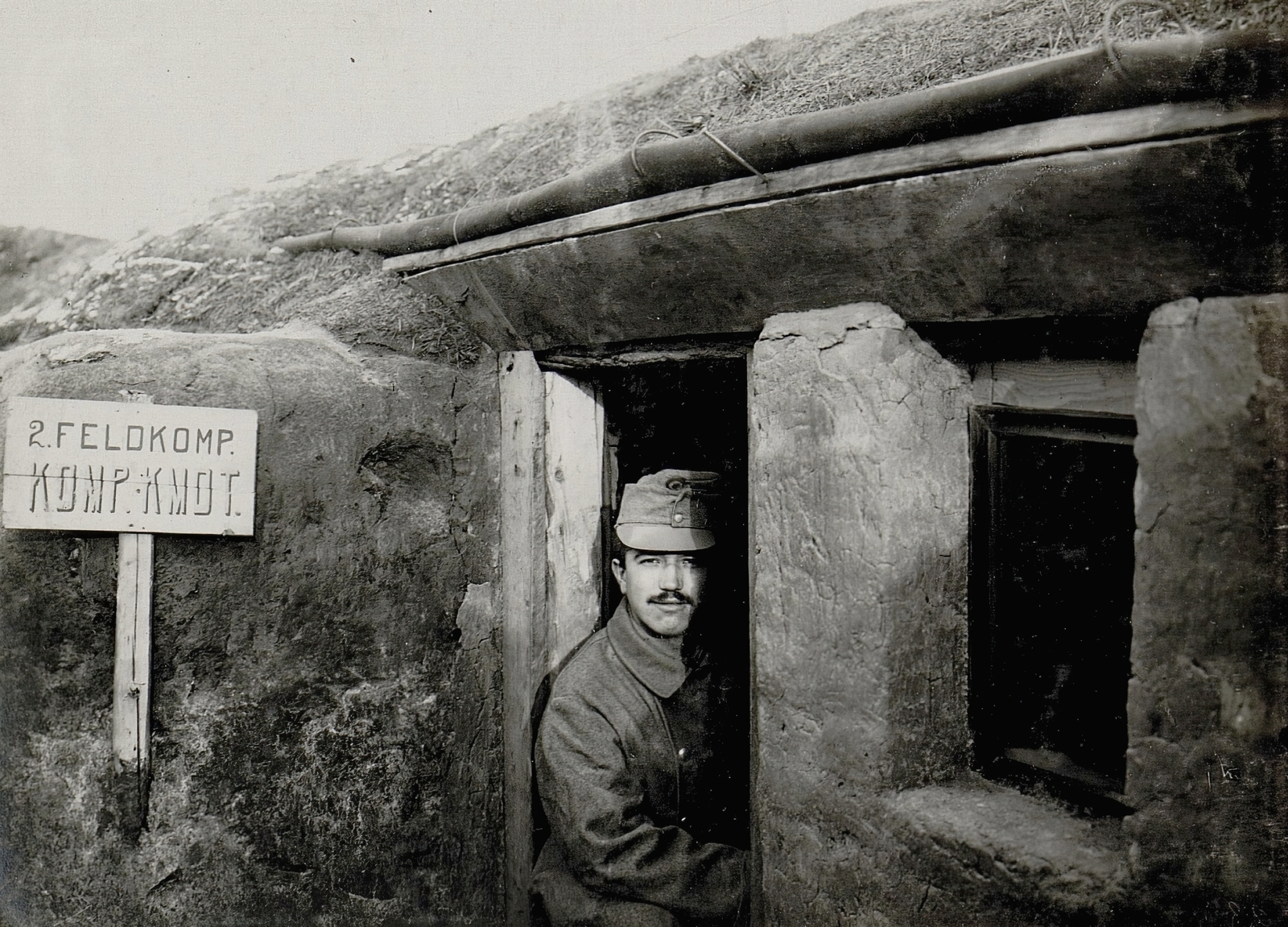 Ukraine, (ekkor Pelza), a Császári és Királyi Hadsereg állása a településtől délre. A felvétel 1915. december 10-én készült., 1915, Österreichische Nationalbibliothek, Fortepan #212758