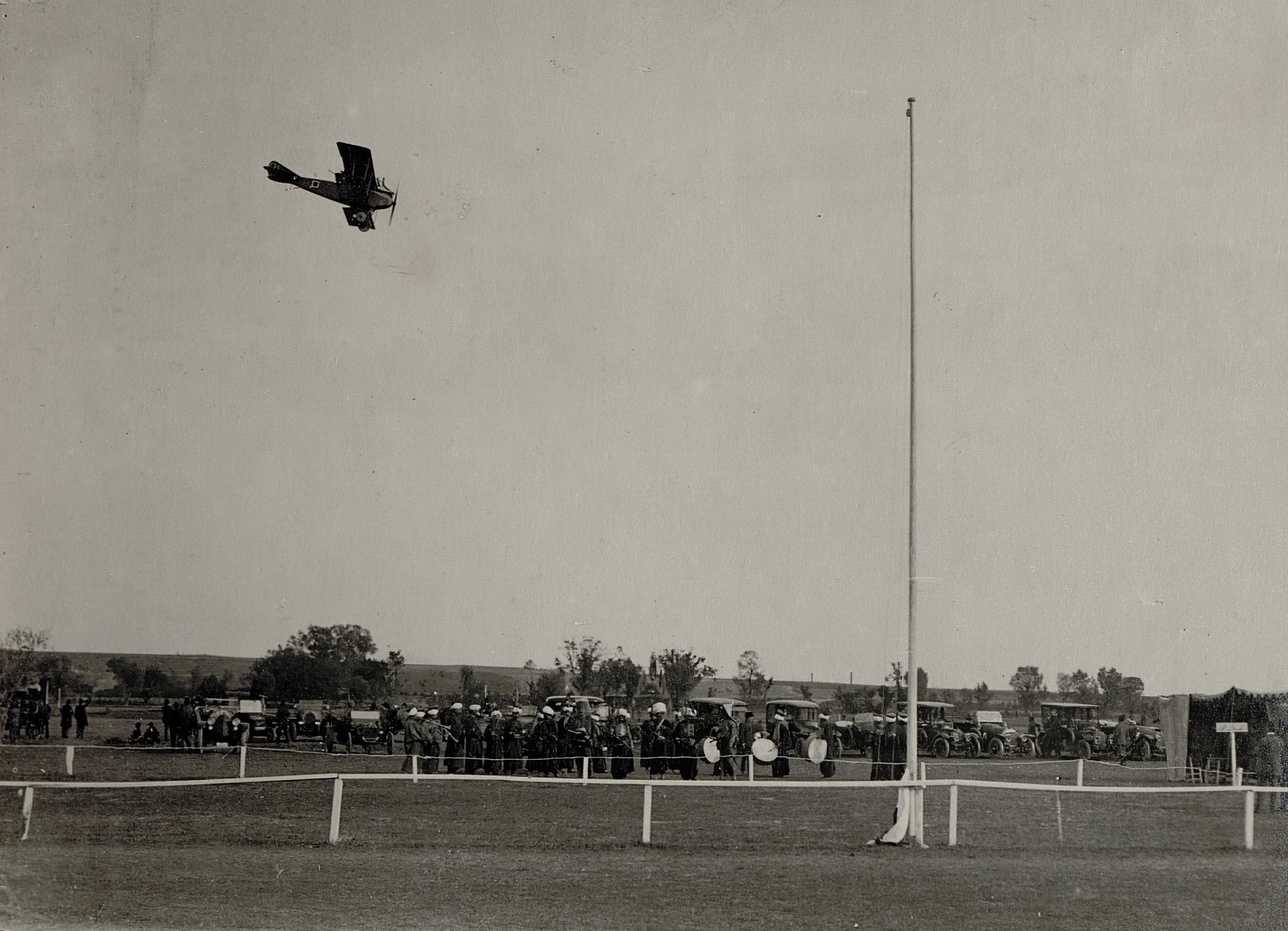 1915, Österreichische Nationalbibliothek, airplane, airport, Fortepan #212762