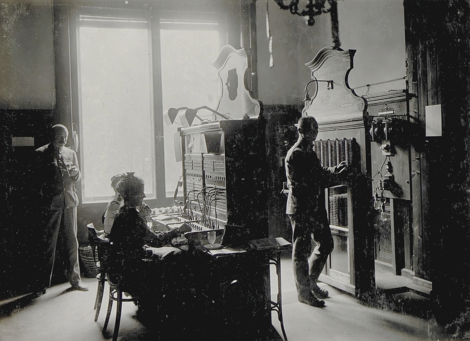 Italy, Trento, a Császári és Királyi Hadsereg telefonközpontja., 1917, Österreichische Nationalbibliothek, Fortepan #212883