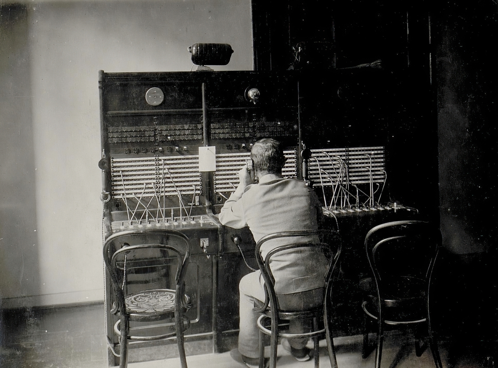 Olaszország, Trento, a Császári és Királyi Hadsereg telefonközpontja., 1917, Österreichische Nationalbibliothek, Fortepan #212885