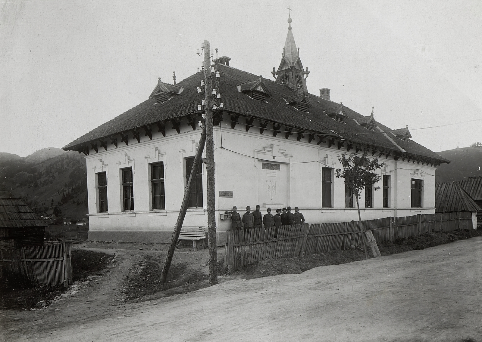 Romania,Transylvania, Községi elemi iskola., 1917, Österreichische Nationalbibliothek, Fortepan #212917