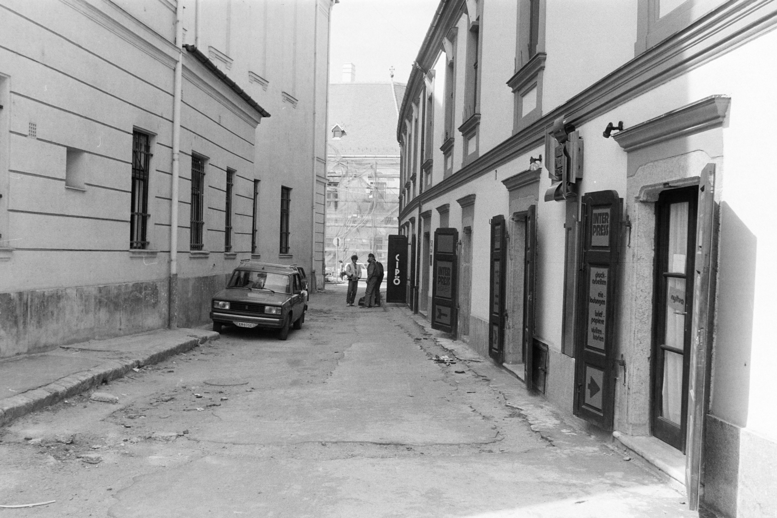 Magyarország, Győr, Fazekas köz., 1985, Szalay Zoltán, Fortepan #213076