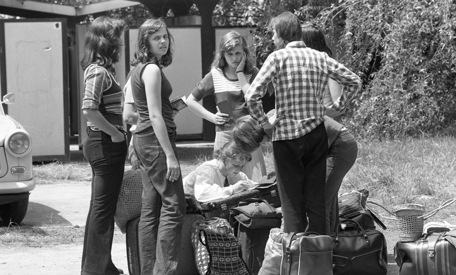 Hungary, Verőce, Express Diák és Ifjúsági Üdülőtábor., 1975, Urbán Tamás, Fortepan #213145