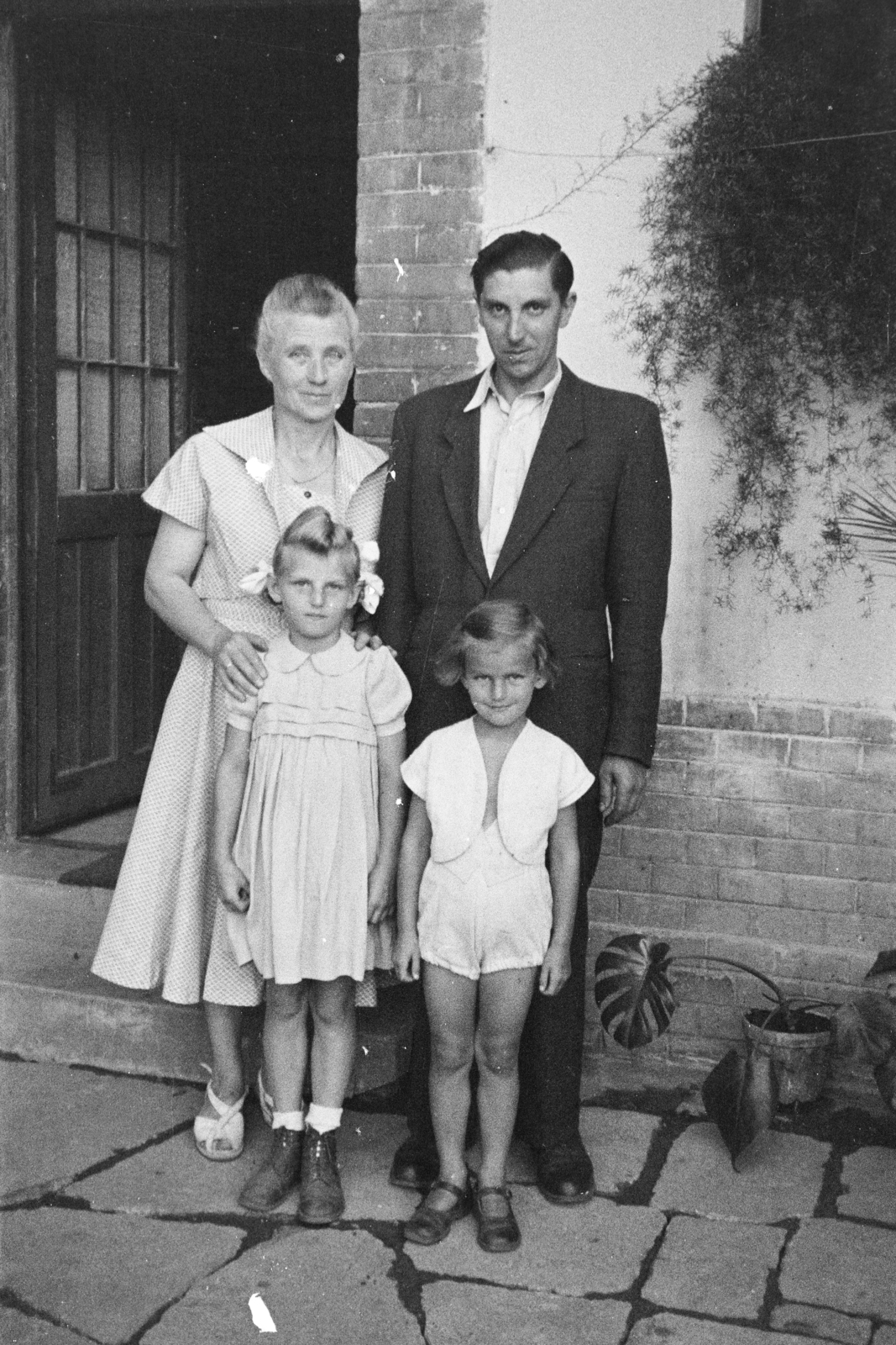 1954, Várkonyi Andrea, family, Fortepan #213956