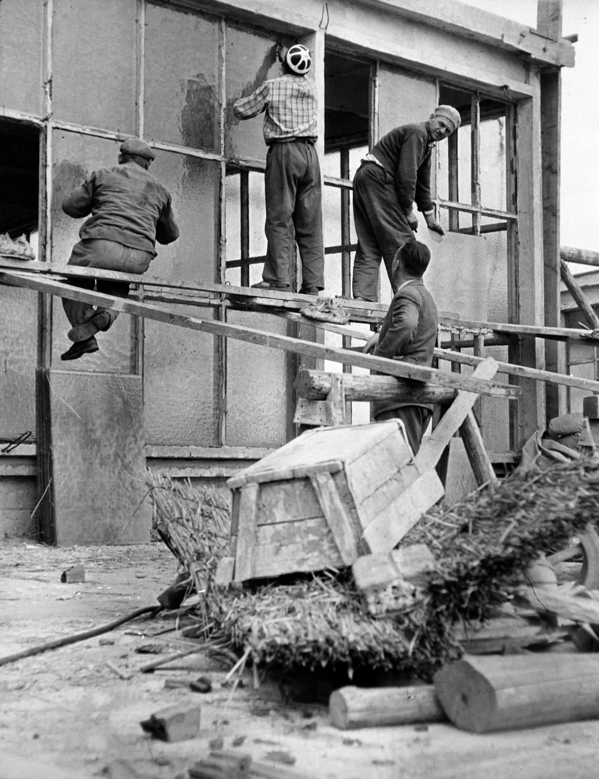 1959, Várkonyi Andrea, mason, Fortepan #213996