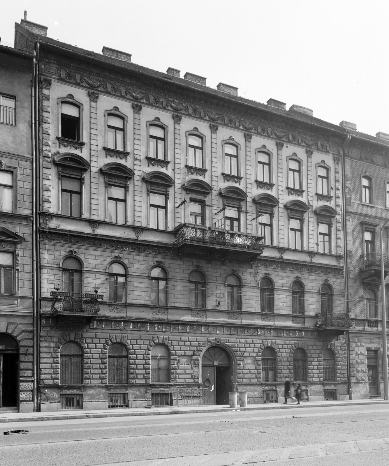 Hungary, Budapest VII., szemben a Rottenbiller utca 5/c számú ház., 1970, FŐFOTÓ, Budapest, Fortepan #214365