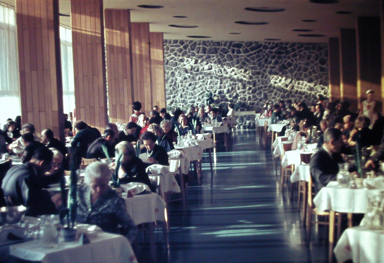 1971, Fortepan, hospitality, sunshine, colorful, restaurant, resort, Fortepan #21446