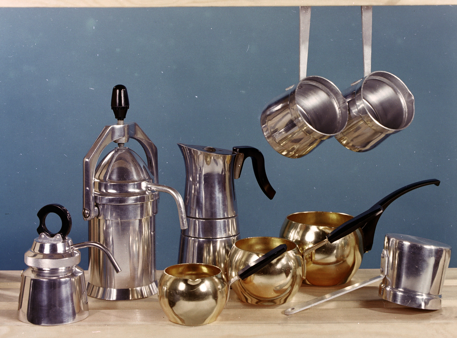 1970, FŐFOTÓ, kávéfőző, alumínium, színes, Fortepan #214552