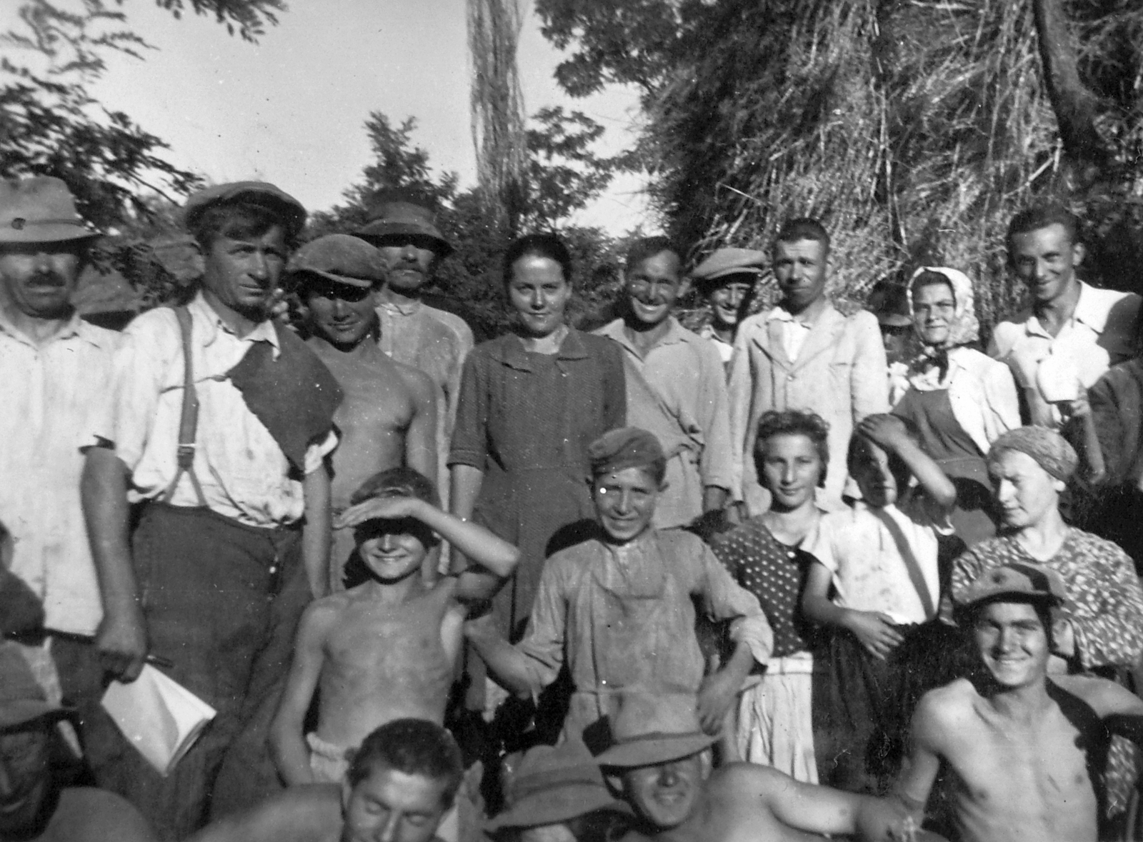 1935, Nagy Csilla, tableau, servant, agriculture, Fortepan #21498