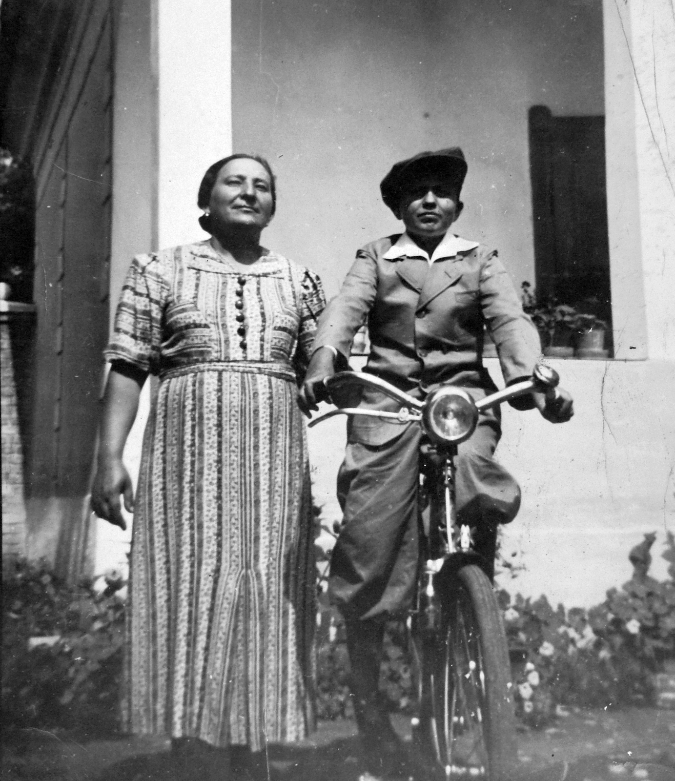 1935, Nagy Csilla, bicycle, Hungarian brand, Weiss Manfréd-brand, Fortepan #21503