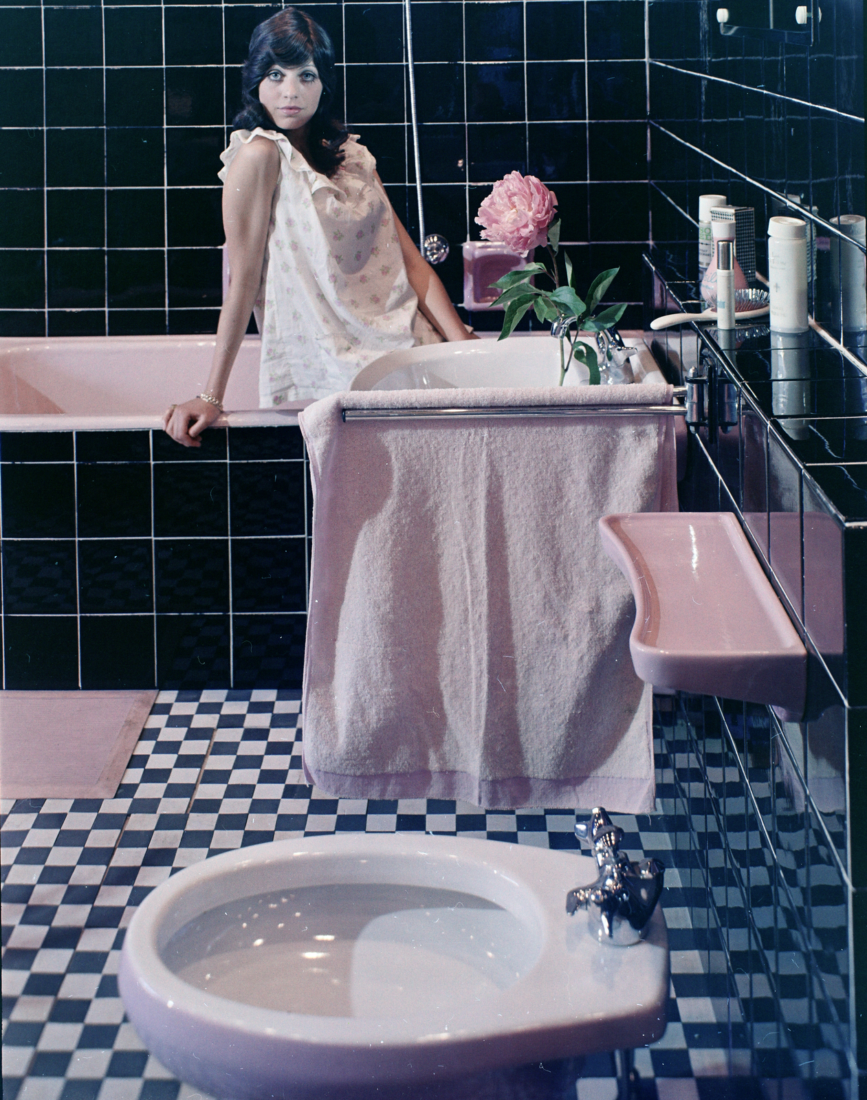 1971, FŐFOTÓ, bidet, Fortepan #215035