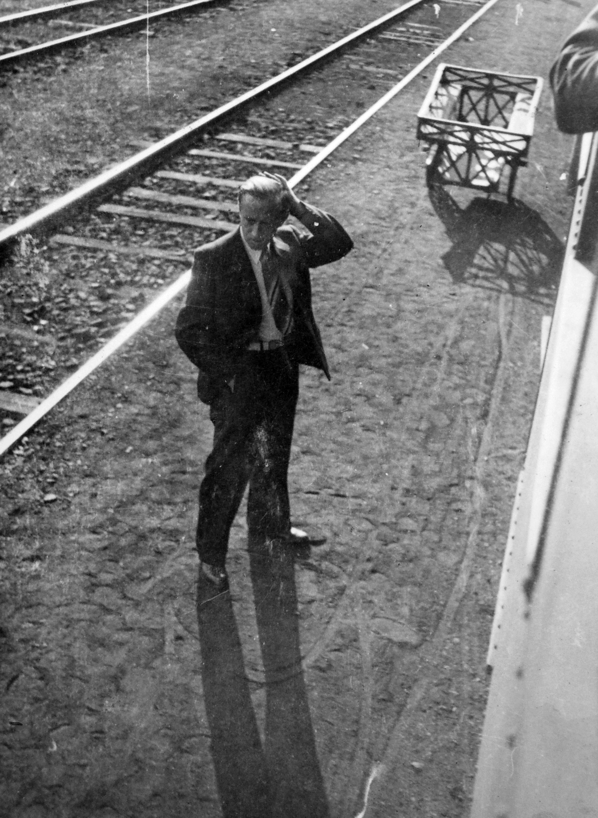 1943, Nagy Csilla, tie, railway, Fortepan #21506