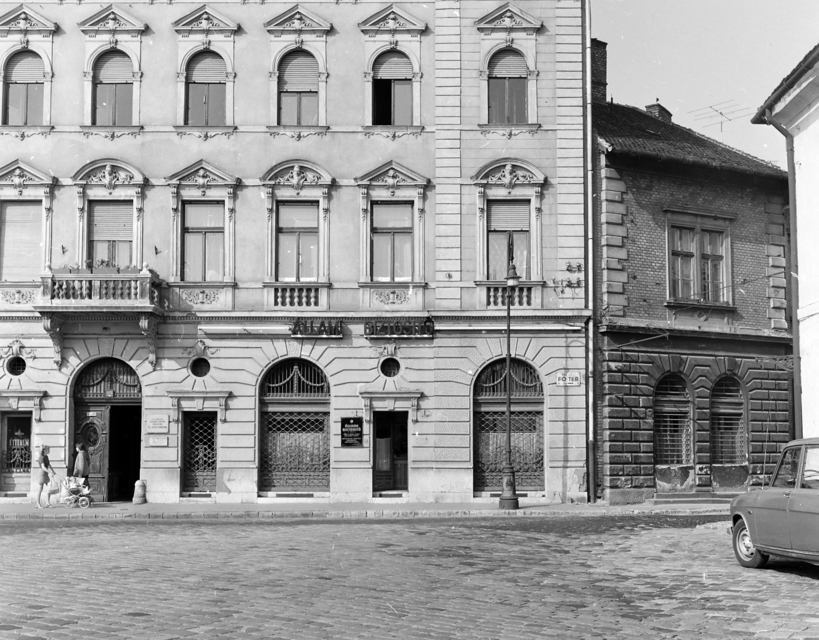 Magyarország, Óbuda, Budapest III., Fő tér., 1971, FŐFOTÓ, esernyős, Budapest, Fortepan #215185