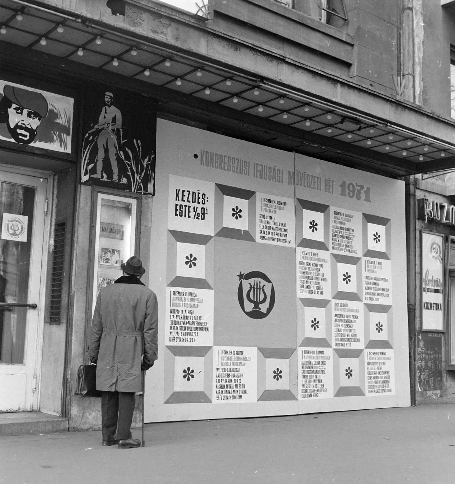 Magyarország, Budapest V., Bajcsy-Zsilinszky út 36-38., Toldi mozi., 1971, FŐFOTÓ, Budapest, Fortepan #215268