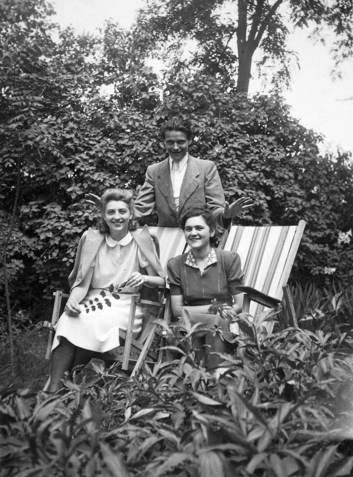 1938, Hegedűs Judit, garden furniture, Fortepan #21533