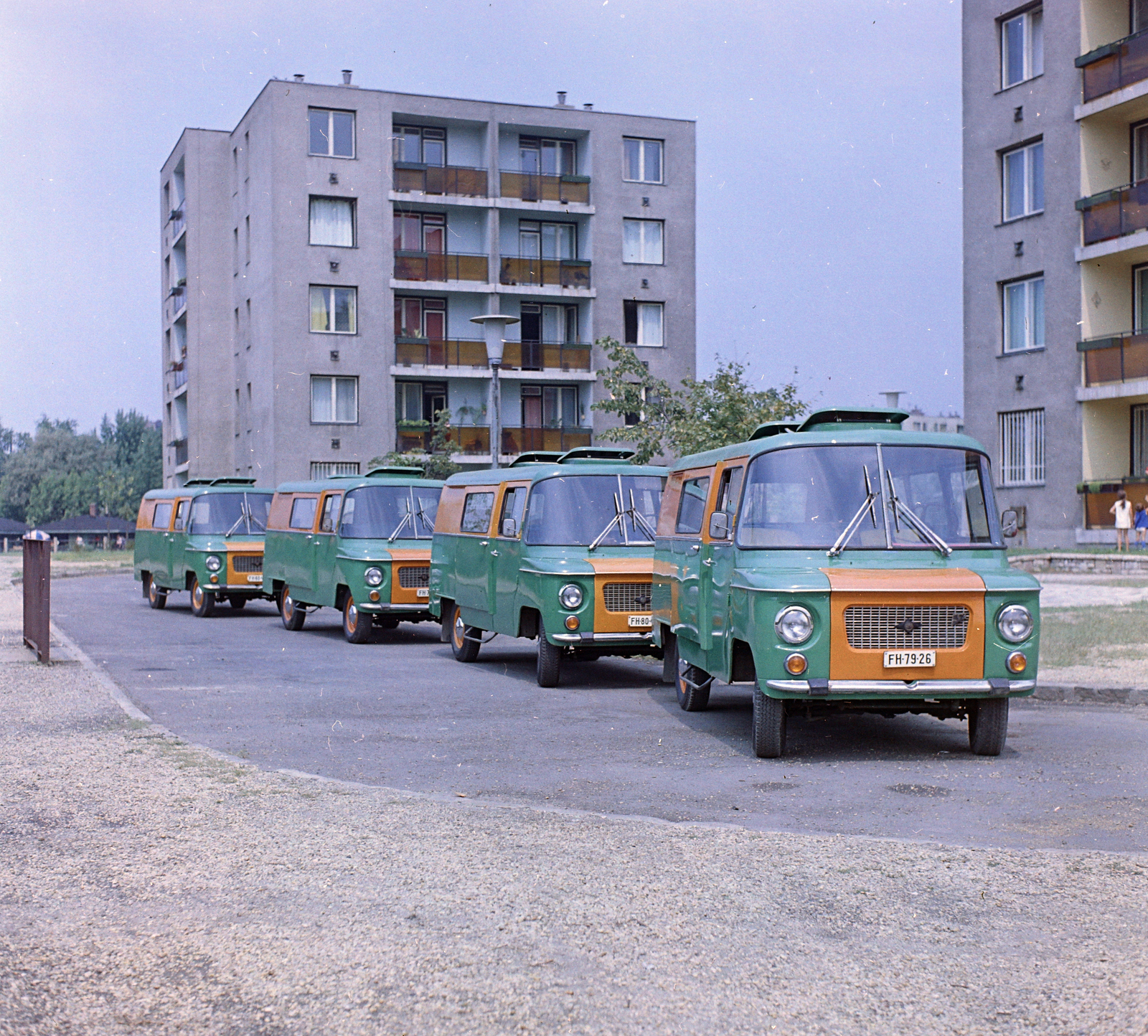 1971, FŐFOTÓ, színes, Nysa-márka, rendszám, Nysa 522, FIMÜV-szervezet, Fortepan #215357