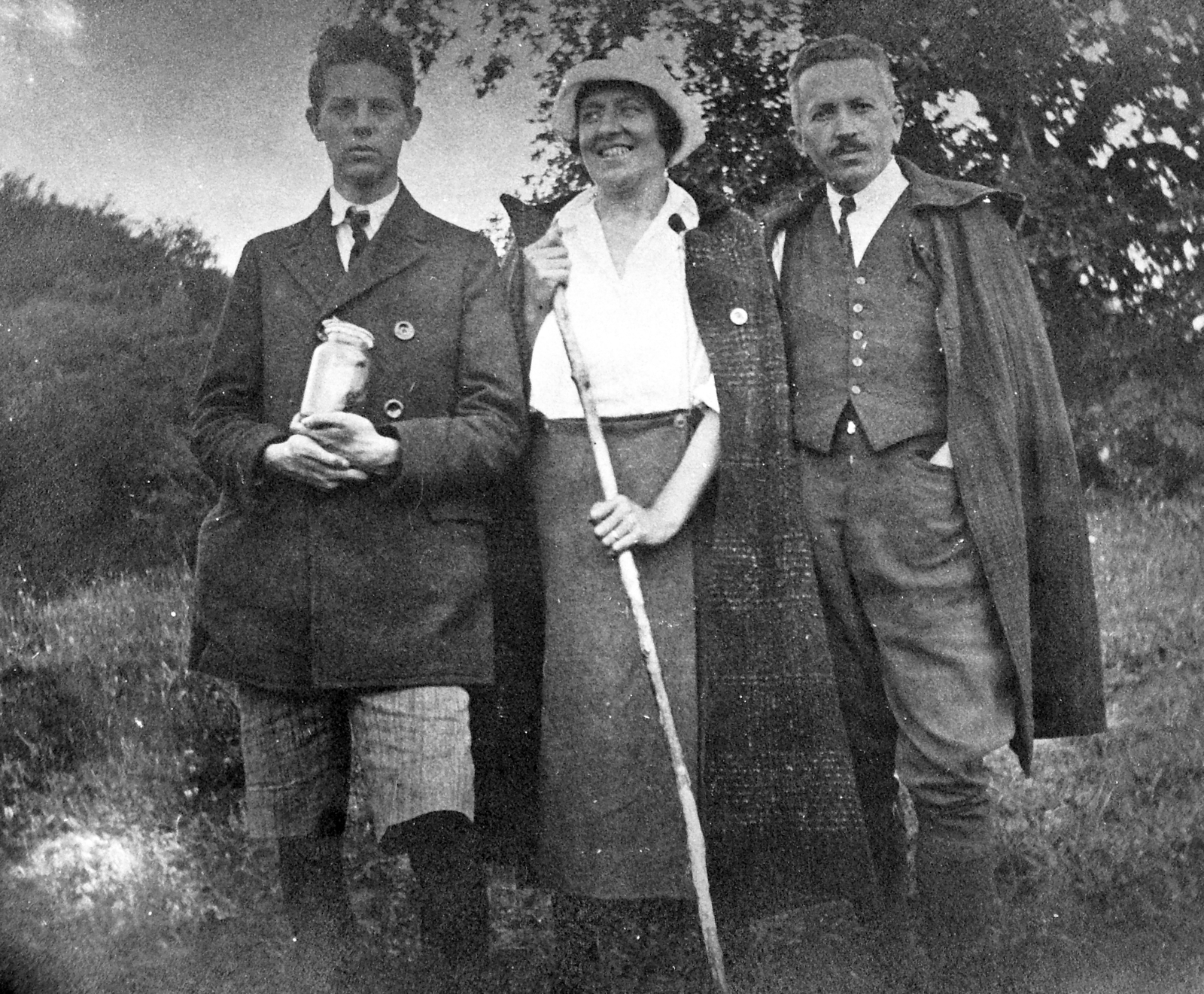 1930, Hegedűs Judit, men, woman, preserve, Fortepan #21544