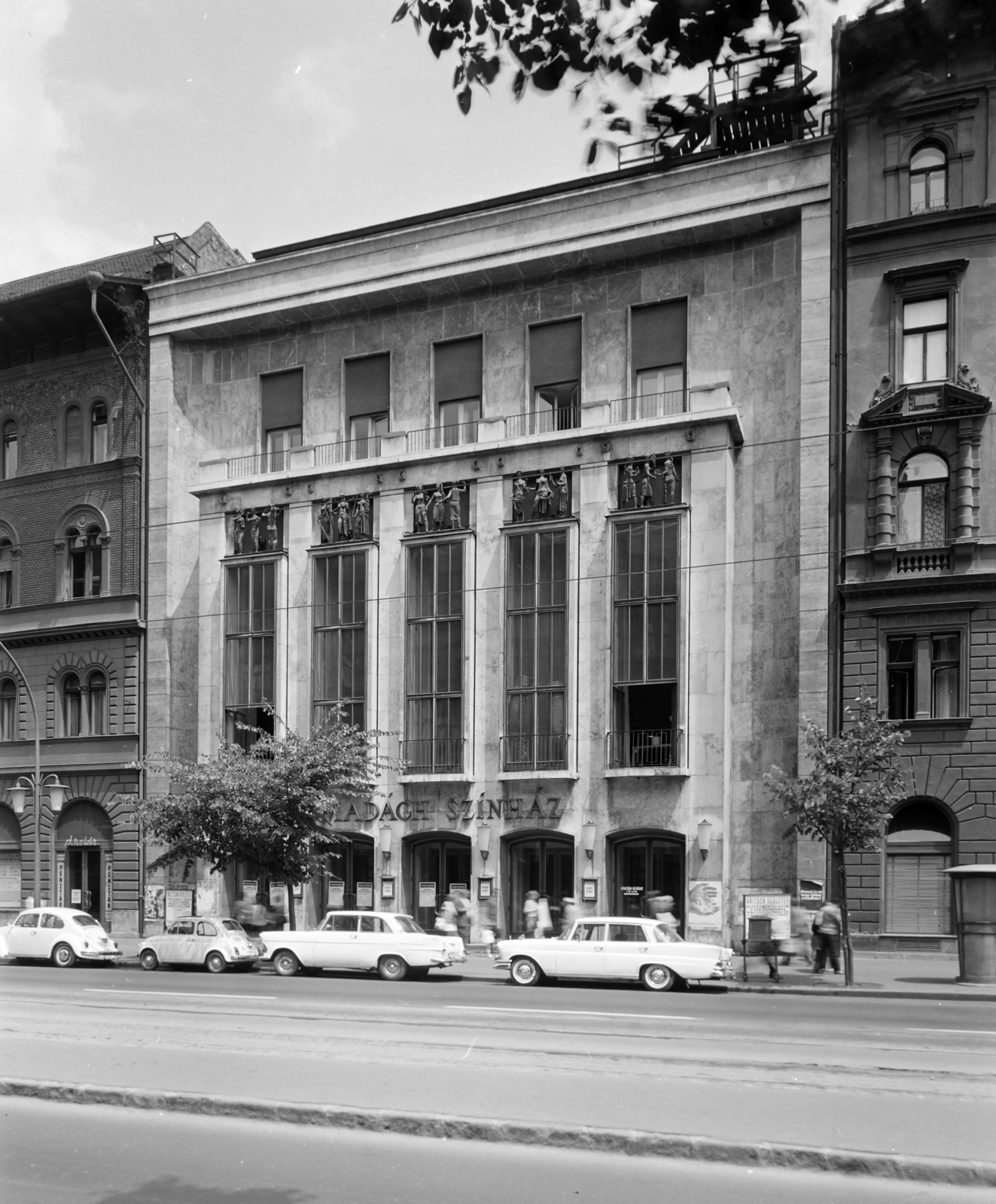 Hungary, Budapest VII., Erzsébet (Lenin) körút 31., Madách Színház., 1972, FŐFOTÓ, Budapest, Fortepan #215507