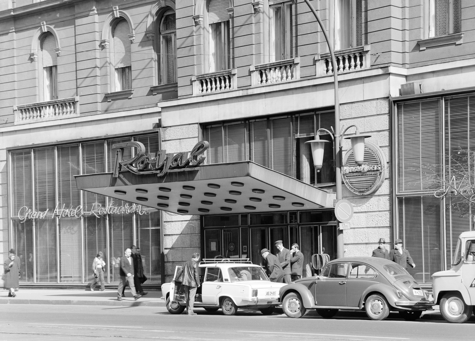 Hungary, Budapest VII., Erzsébet (Lenin) körút 49. Royal szálló., 1972, FŐFOTÓ, Budapest, Fortepan #215535