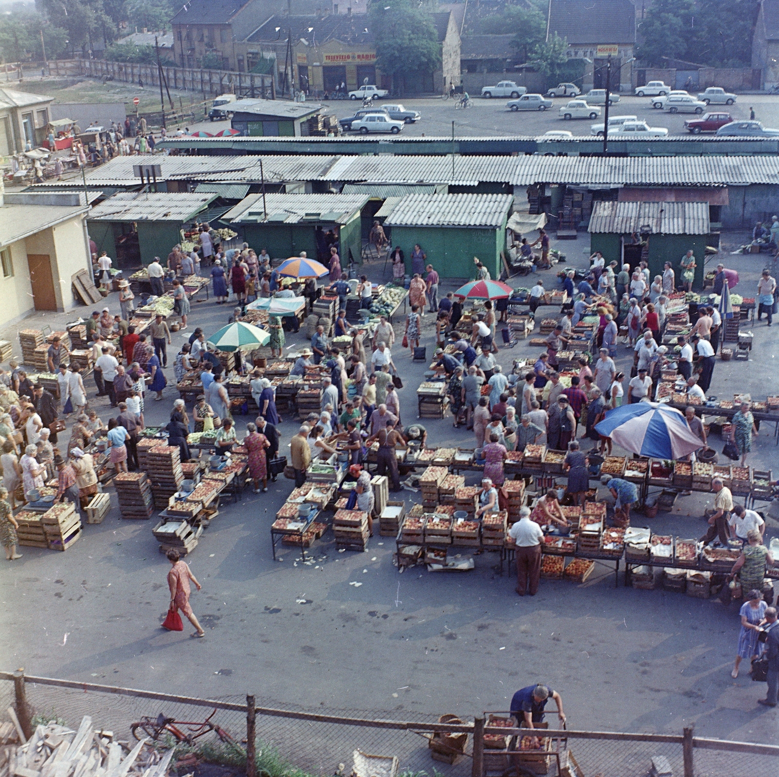 Hungary, Budapest XX., Tátra téri Piac és Vásárcsarnok., 1972, FŐFOTÓ, Budapest, Fortepan #215631