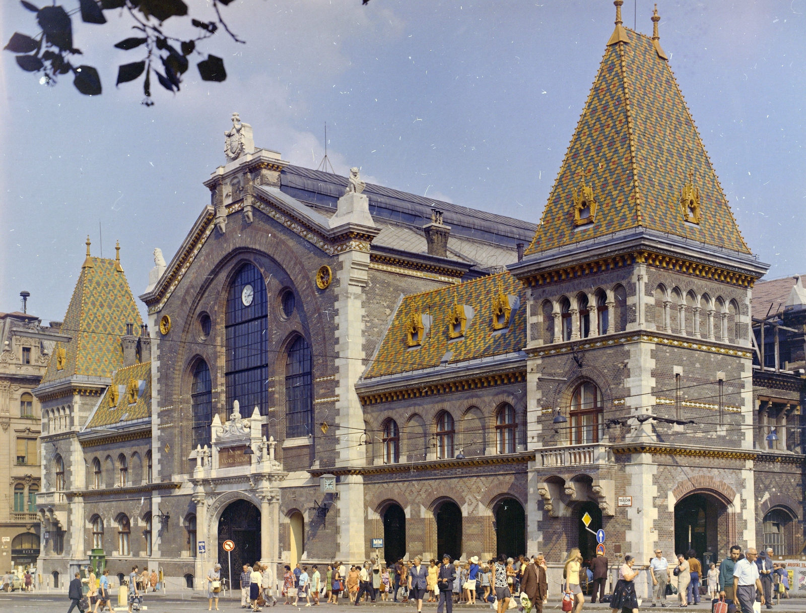 Hungary, Budapest IX., Fővám (Dimitrov) tér, Központi Vásárcsarnok., 1972, FŐFOTÓ, Budapest, Fortepan #215640