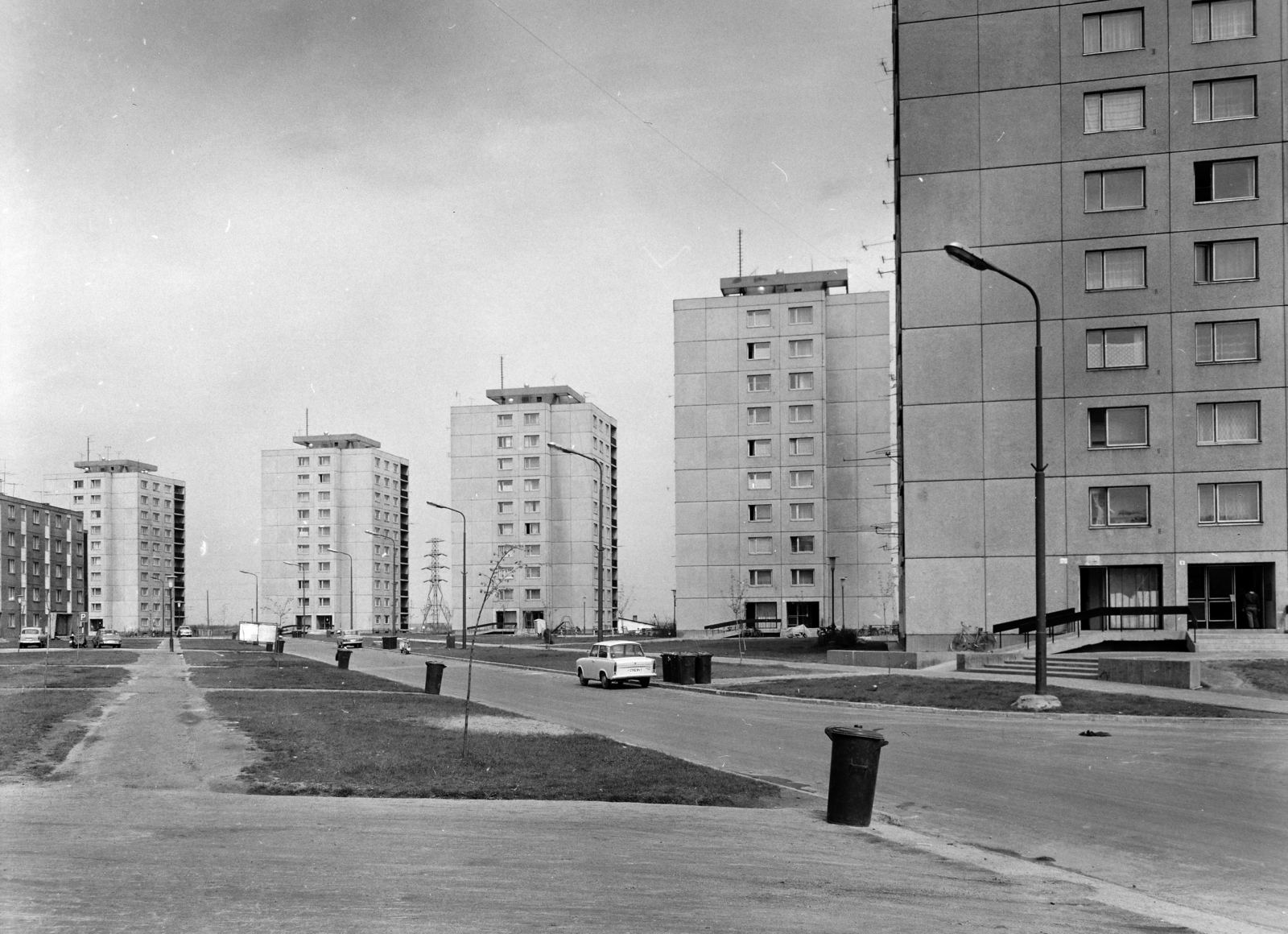 Hungary, Dunaújváros, Weiner Tibor körút., 1973, FŐFOTÓ, Fortepan #215814
