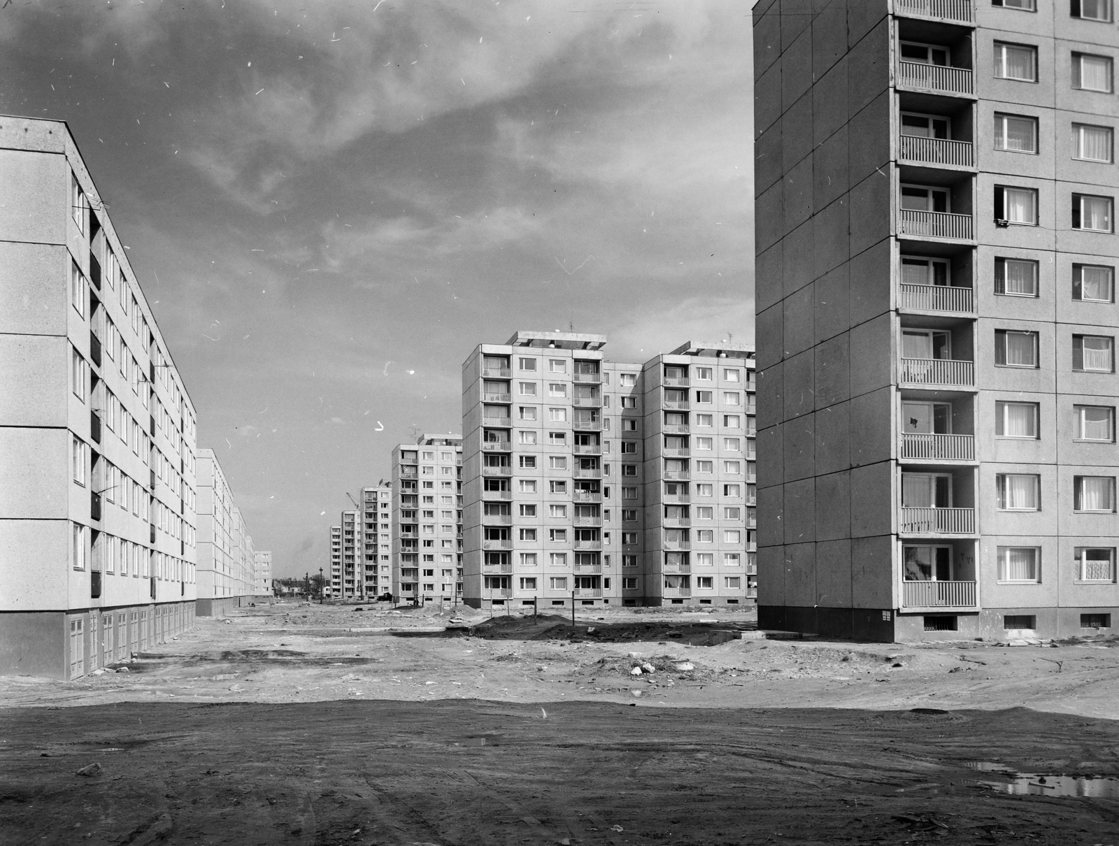 Hungary, Székesfehérvár, Tóvárosi (Münnich Ferenc) lakónegyed, Toronysor., 1973, FŐFOTÓ, Fortepan #215819