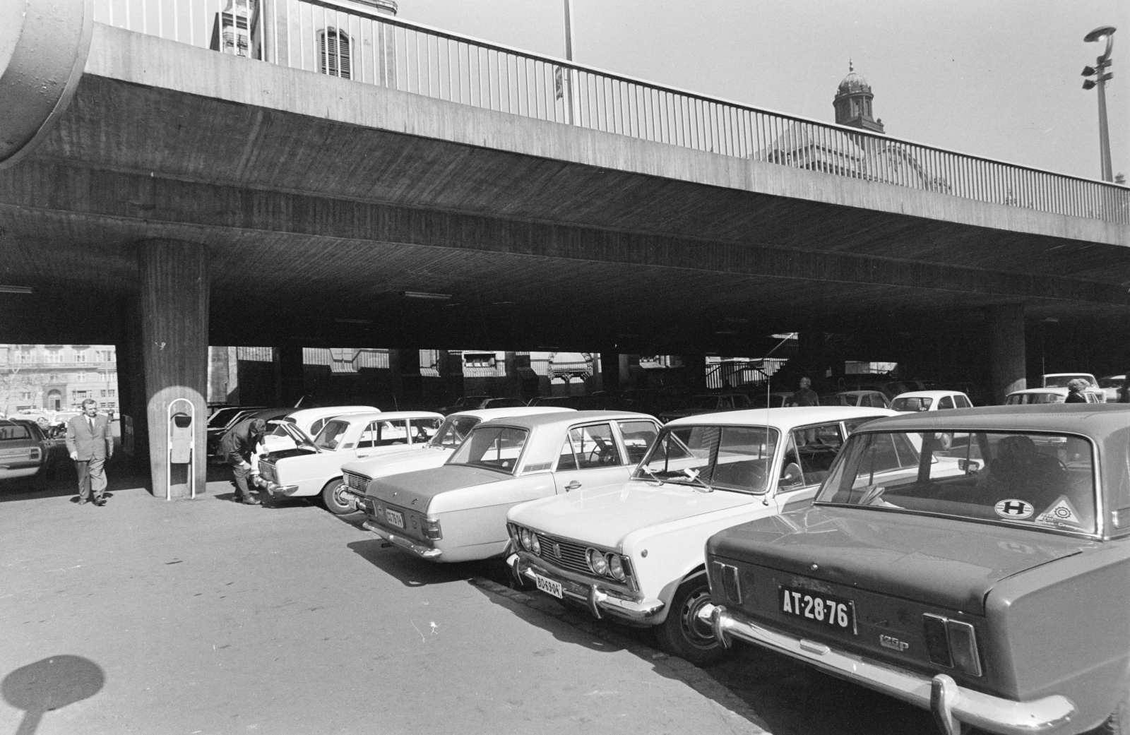 1975, Gothár Péter, number plate, Fortepan #216475