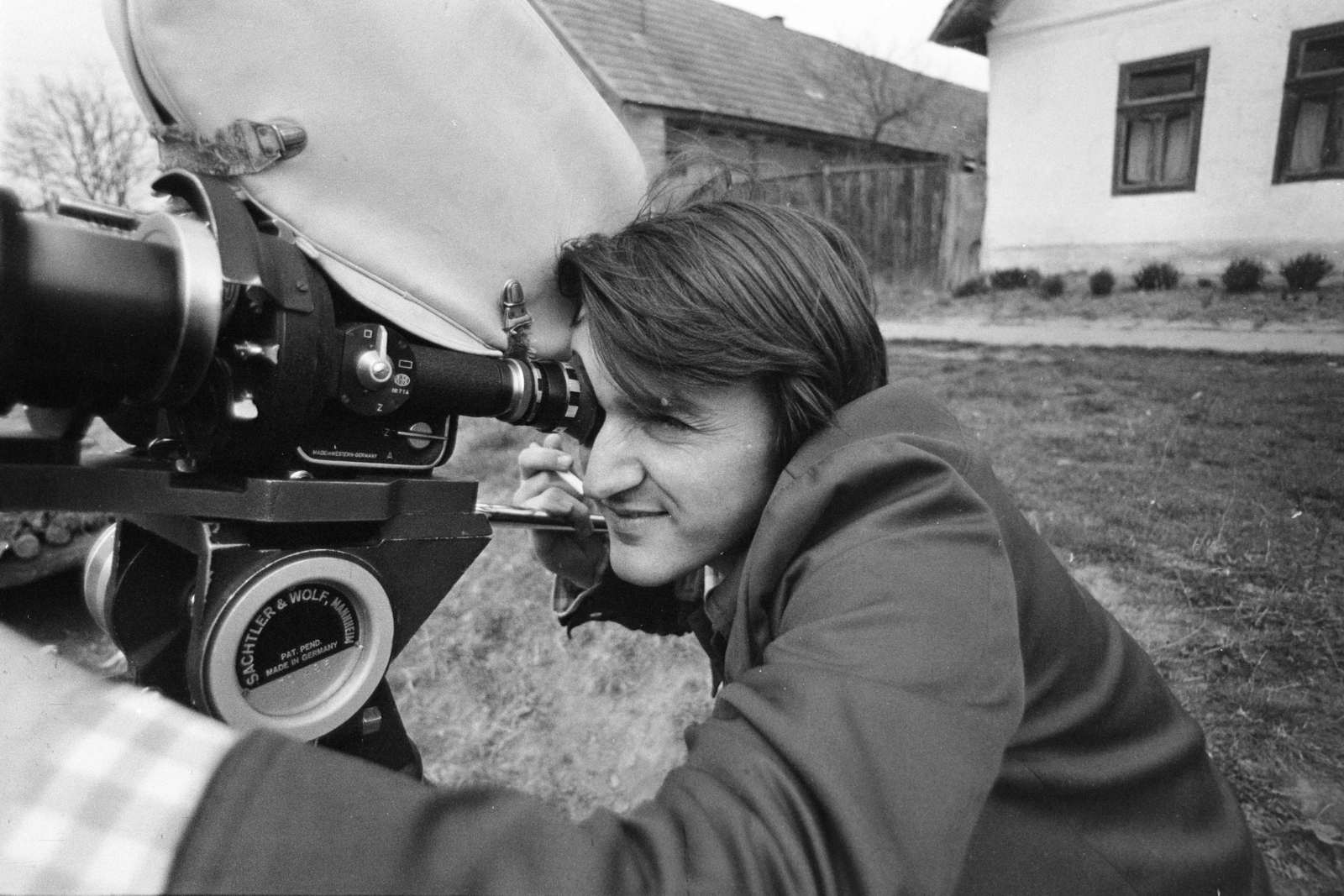 Hungary, Koltai Lajos operatőr, rendező., 1976, Gothár Péter, cameraman, filming, movie camera, Fortepan #216548