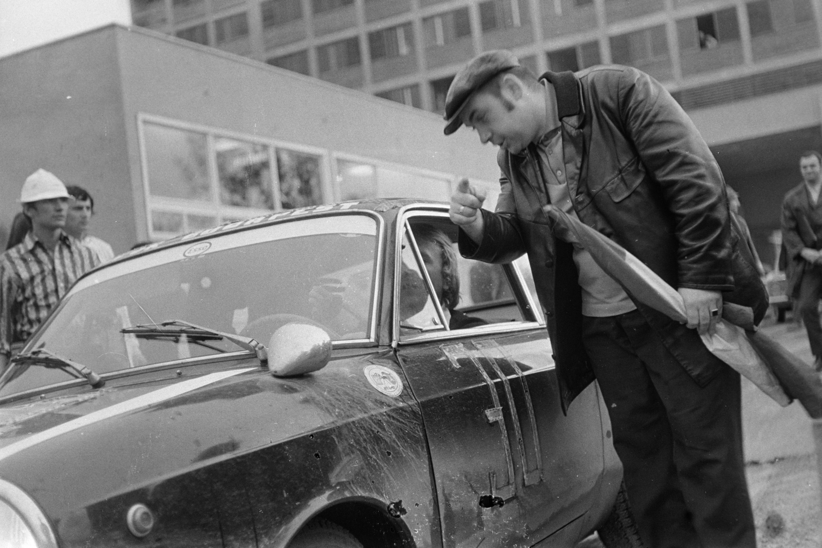 1976, Gothár Péter, Fiat-brand, Fortepan #216550