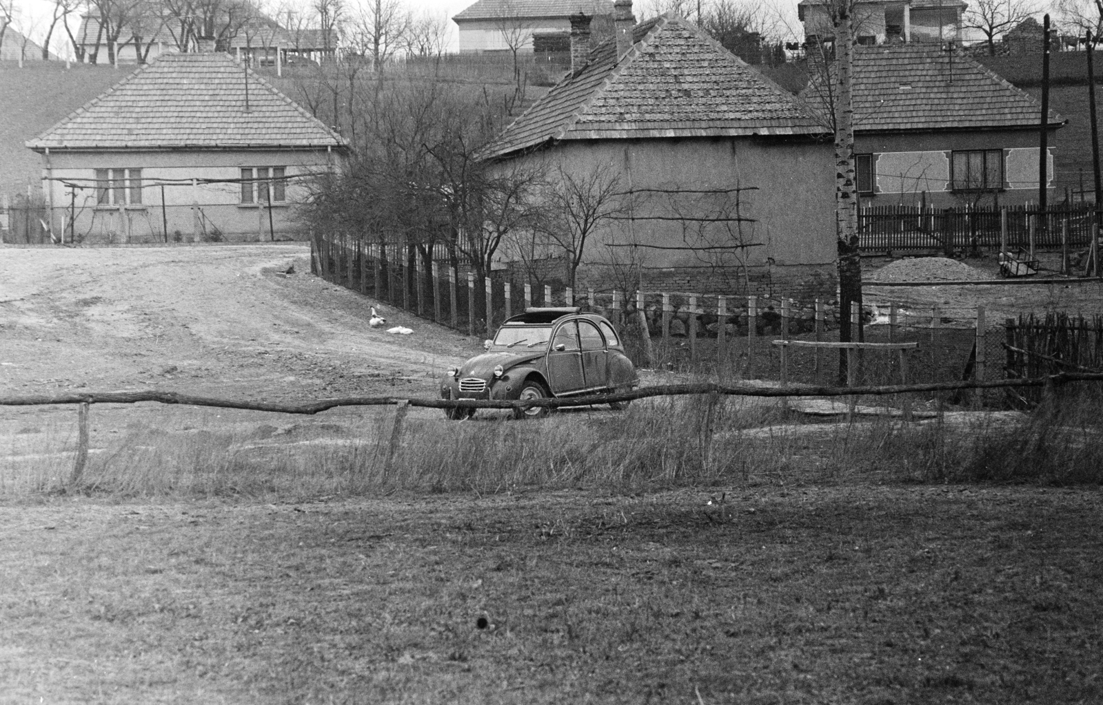 1974, Gothár Péter, Citroen 2CV, Fortepan #216567