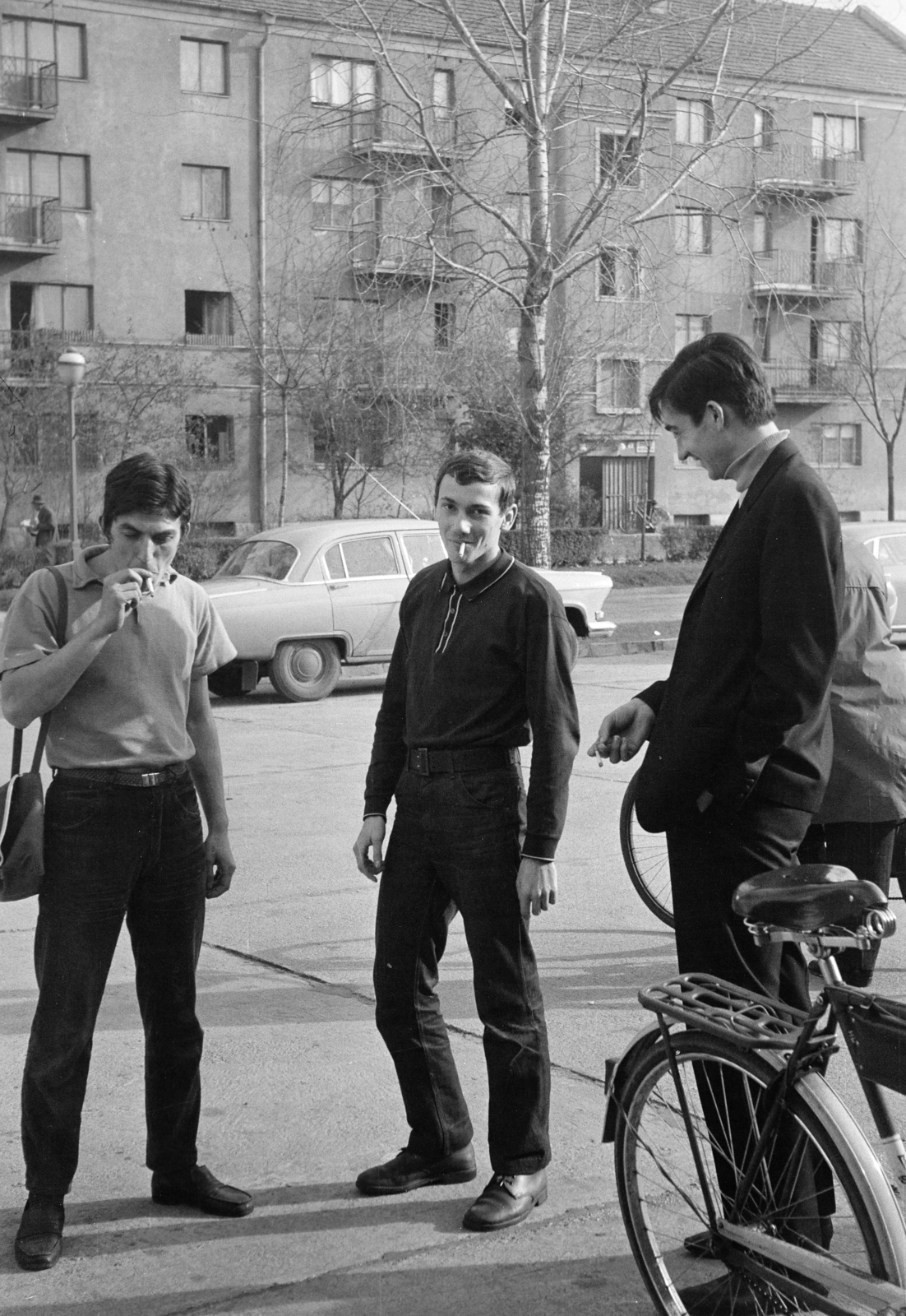 1972, Gothár Péter, youth, smoking, Fortepan #216765