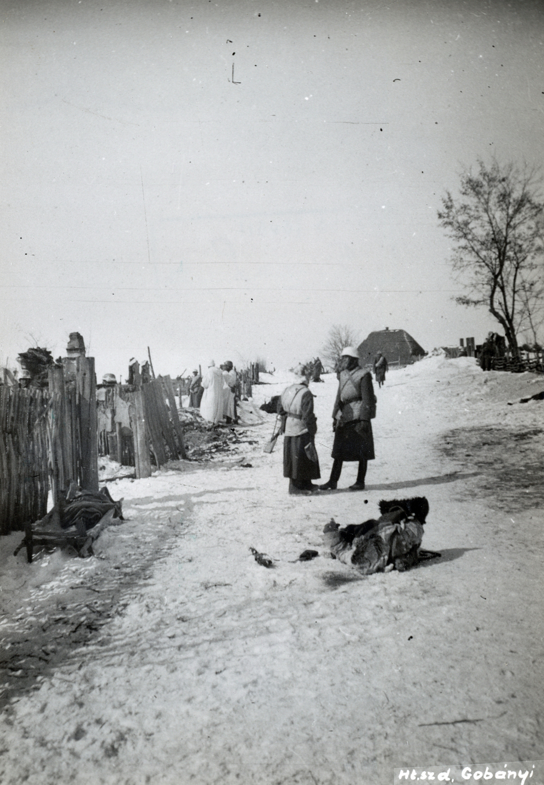 1942, Fortepan/Album058, eastern front, Fortepan #217094