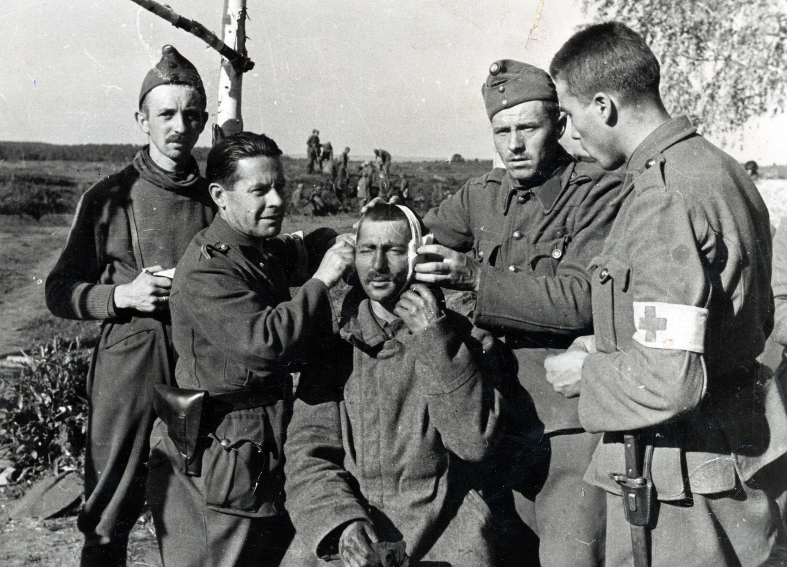 1942, Fortepan/Album058, eastern front, Fortepan #217110