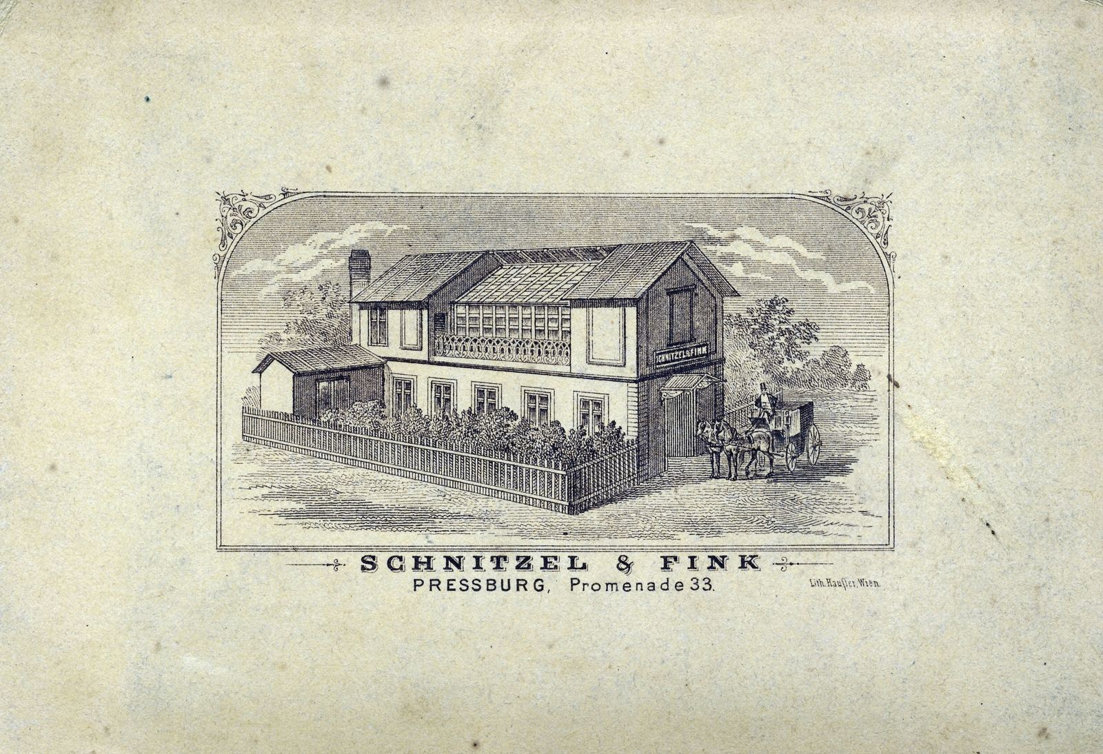 Bratislava, 1904, Csuthy András, studio, verso, photographer, sunlight studio, Fortepan #217606