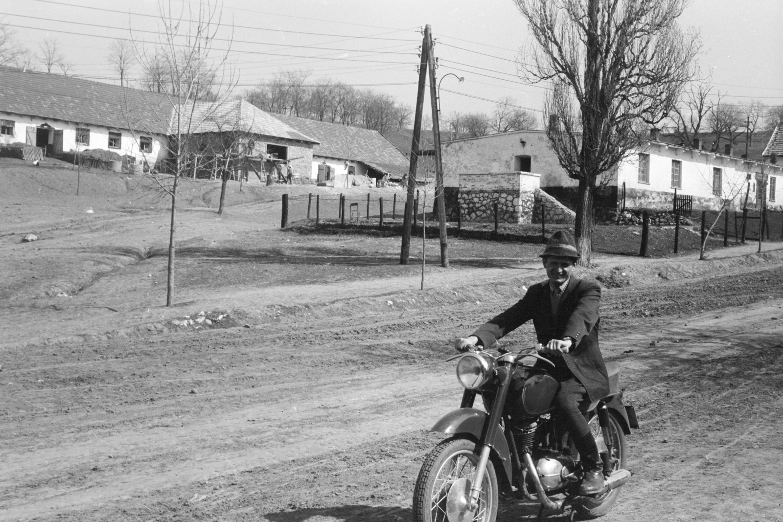 1971, Almássy László, motorcycle, Fortepan #217917