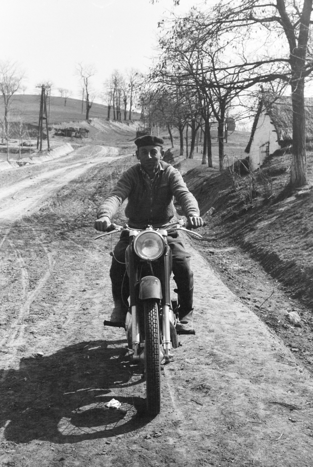 1971, Almássy László, motorcycle, Fortepan #217918