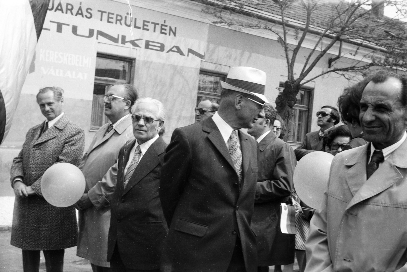 1979, Almássy László, march, 1st of May parade, Best of, Fortepan #217939