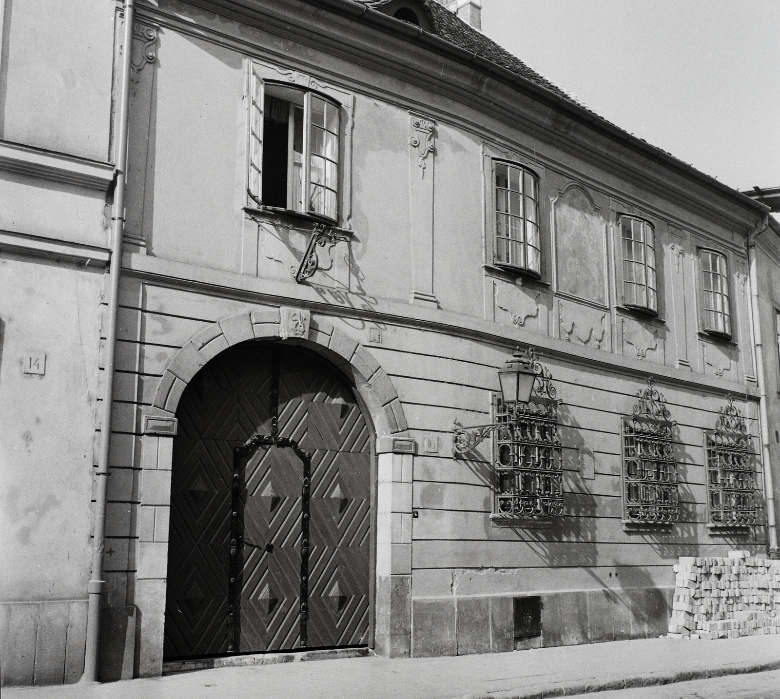 Magyarország, budai Vár, Budapest I., Táncsics Mihály utca 16., 1963, Kotnyek Antal, Budapest, Fortepan #21795