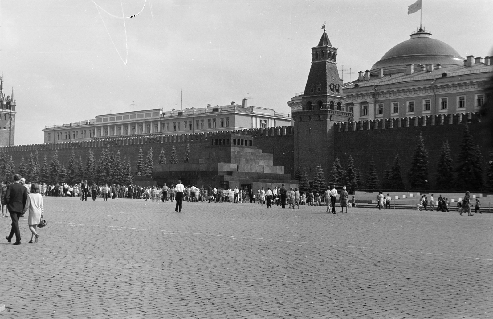 Russia, Moscow, Vörös tér, középen a Lenin mauzóleum., 1969, BL, Fortepan #218274