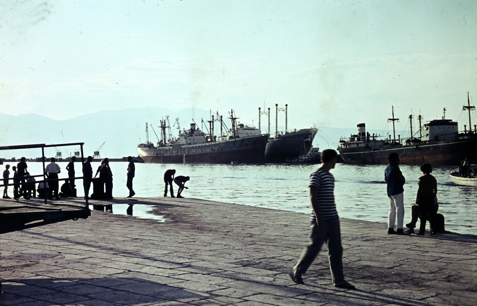 1967, Darányi Sándor, colorful, sea shore, Fortepan #218520