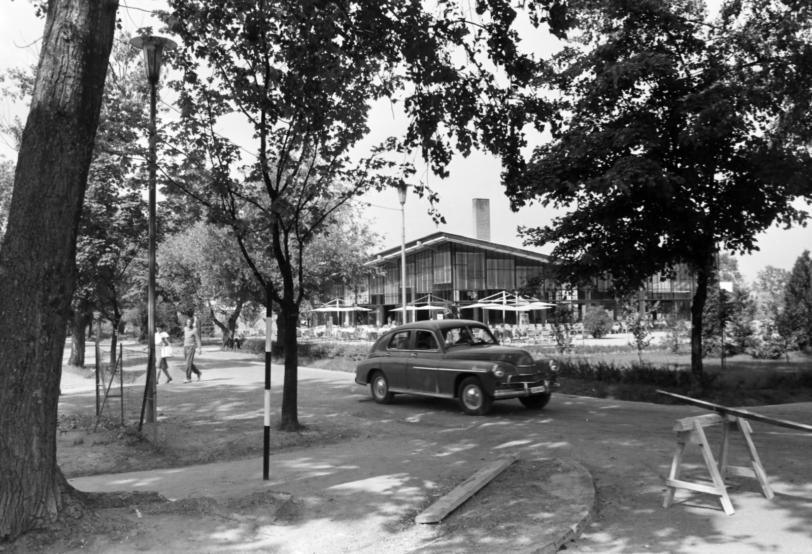 Hungary,Lake Balaton, Tihany, Motel étterem., 1963, Hunyady József, Fortepan #218877